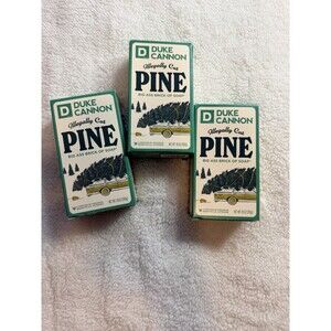 Lot of 3 Duke Cannon Illegally Cut Pine Big Ass Brick of Soap 10oz Each NEW